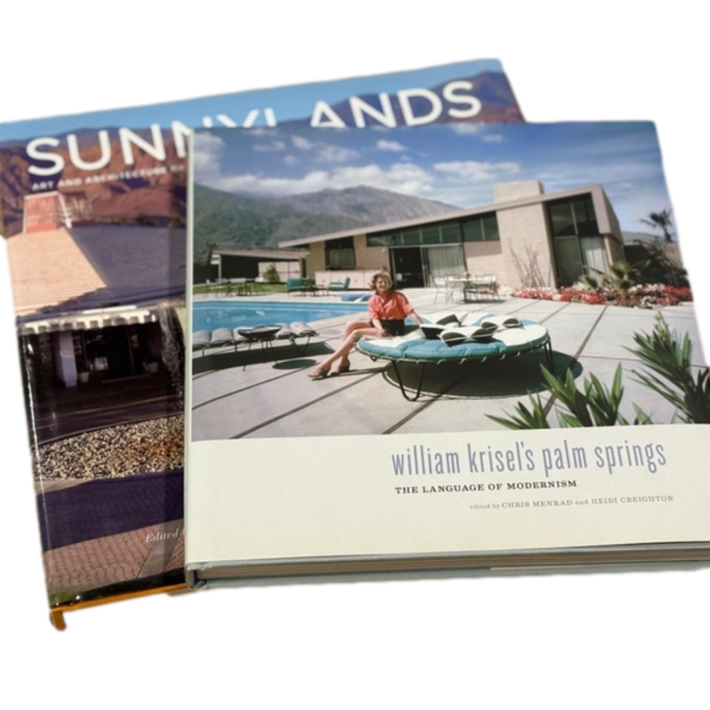 Palm Springs Architecture Books, Set of 2 Hardcover Collector Edition References